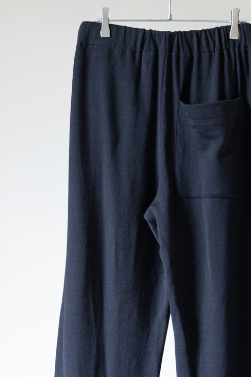 【SHEIK YERBOUTI】"WOOL FREECE EASY TROUSERS"